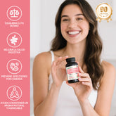 Cápsulas Probióticas Windboss Women's Private Care - 32 Cepas - Con Extracto de Arándano, Prebióticos Orgánicos y Vitamina C- 90 Cápsulas