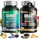 WINDBOSS® Sea Moss and Shilajit Bundle