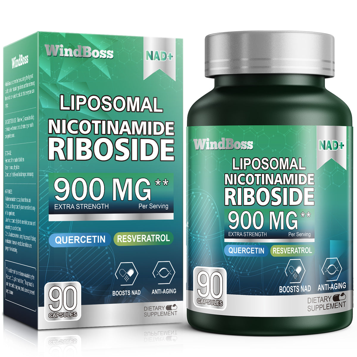 WINDBOSS® 90 Capsules NAD+