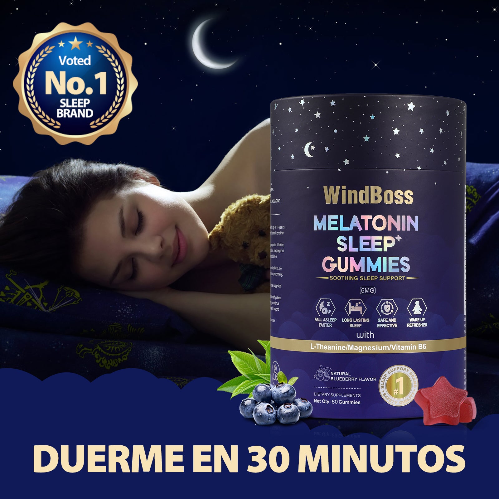 WINDBOSS® Sleeping gummies