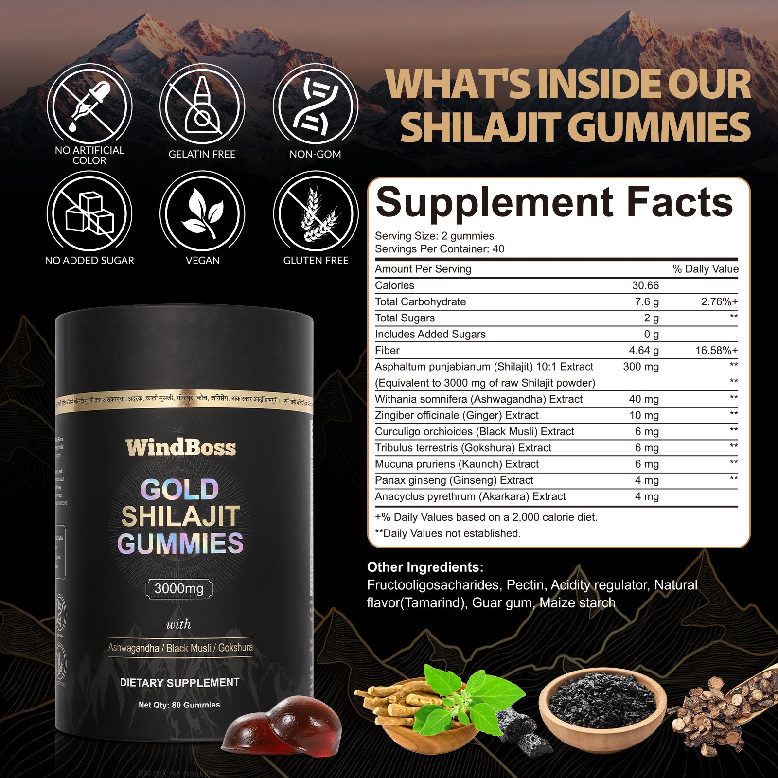 WINDBOSS® 3-in-1 Wellness Gummies