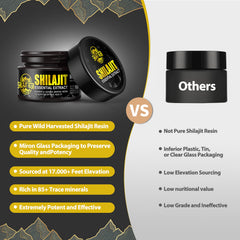 BOYSEA® Shilajit Pure Himalayan Organic Shilajit Resin