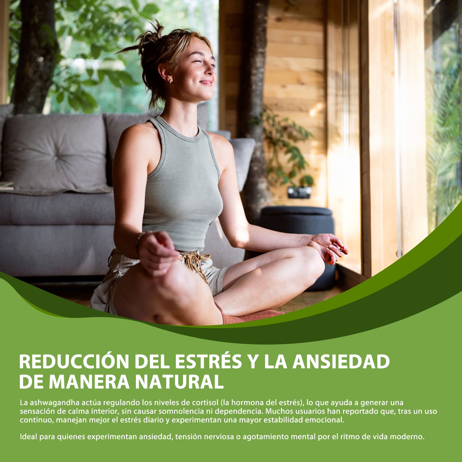 Cápsulas de Ashwagandha KSM-66 4800mg, Suplemento Orgánico de Ashwagandha, Sin Gluten, No Transgénico, Vegano, con Pimienta Negra para Mejor Absorción, Alivio del Estrés, Energía y Apoyo al Sueño - 90 Cápsulas