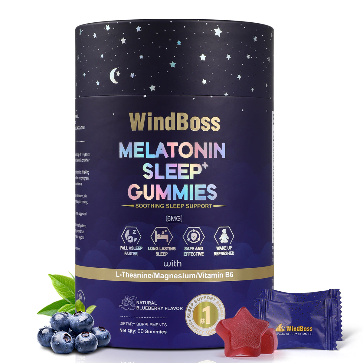 WINDBOSS® Sleeping gummies