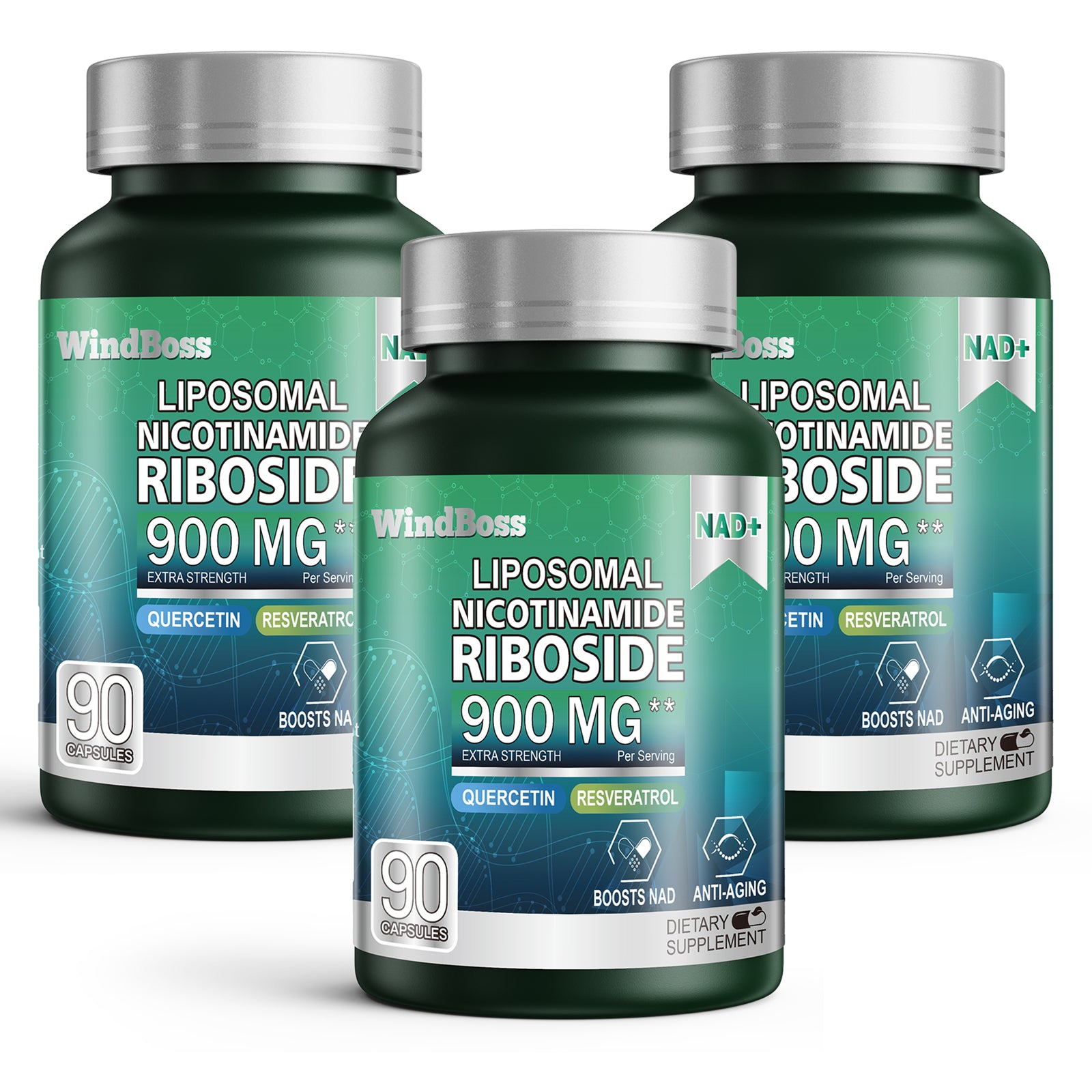 WINDBOSS® 90 Capsules NAD+