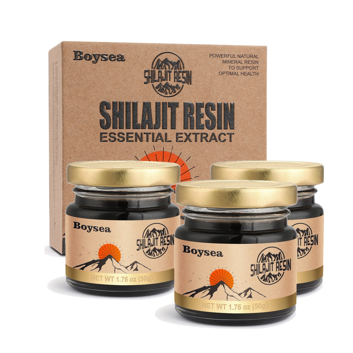 BOYSEA® Pure Shilajit Resin