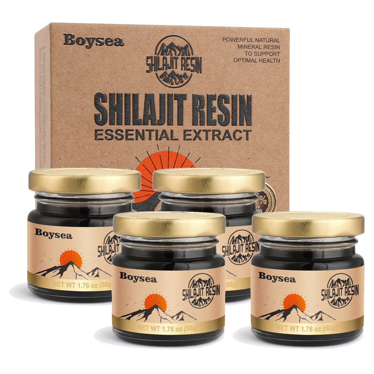 BOYSEA® Pure Shilajit Resin