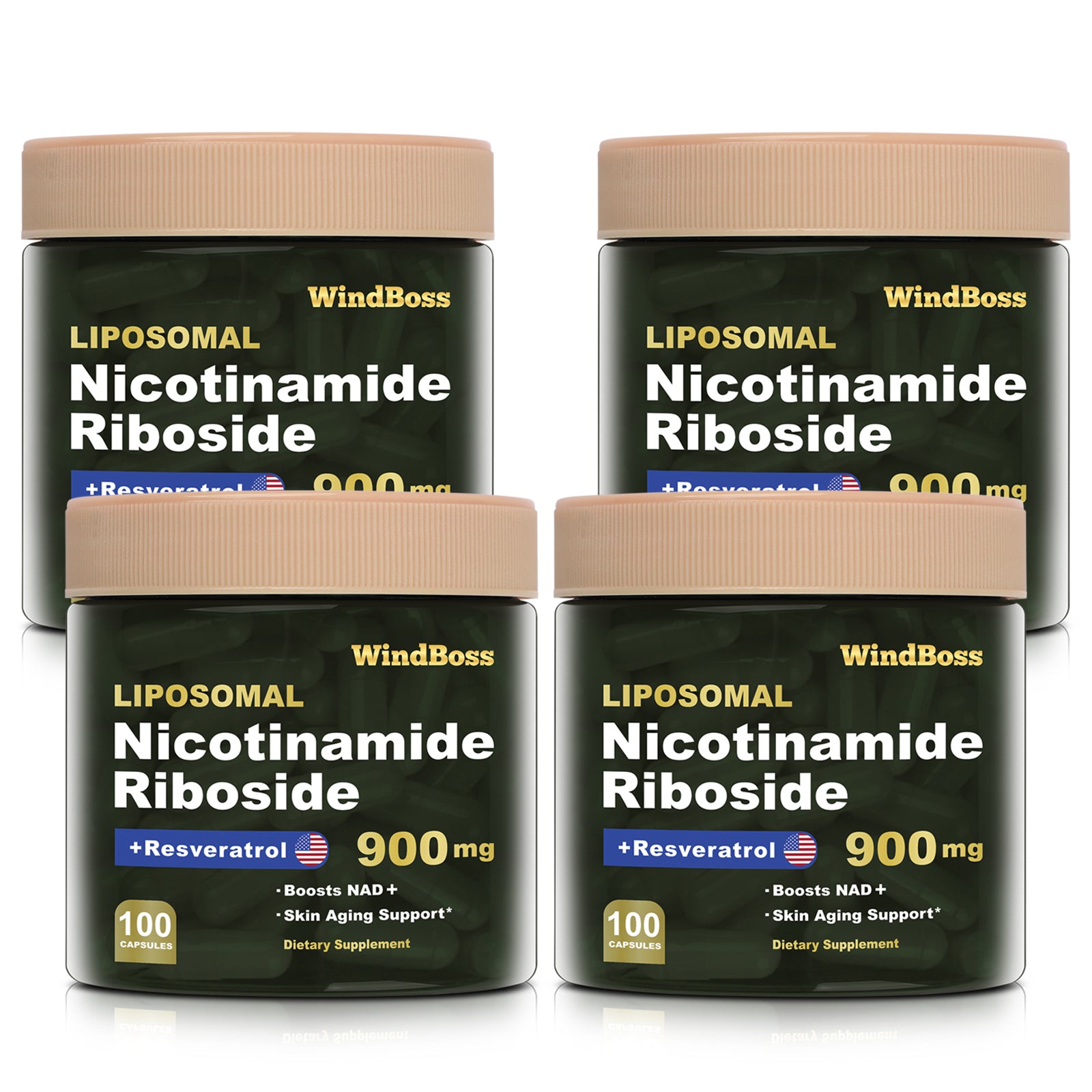 WINDBOSS®100 Capsules NAD+