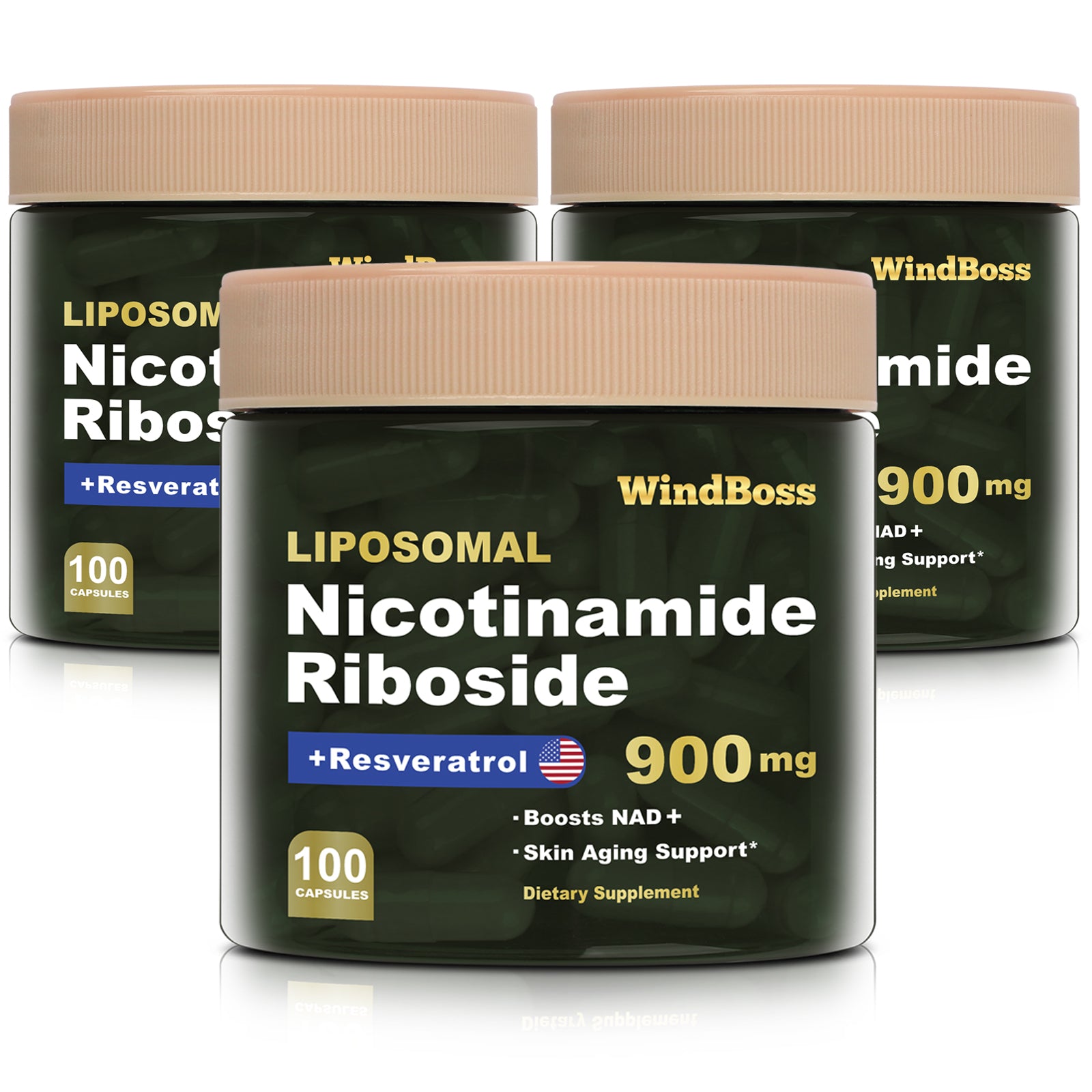 WINDBOSS®100 Capsules NAD+
